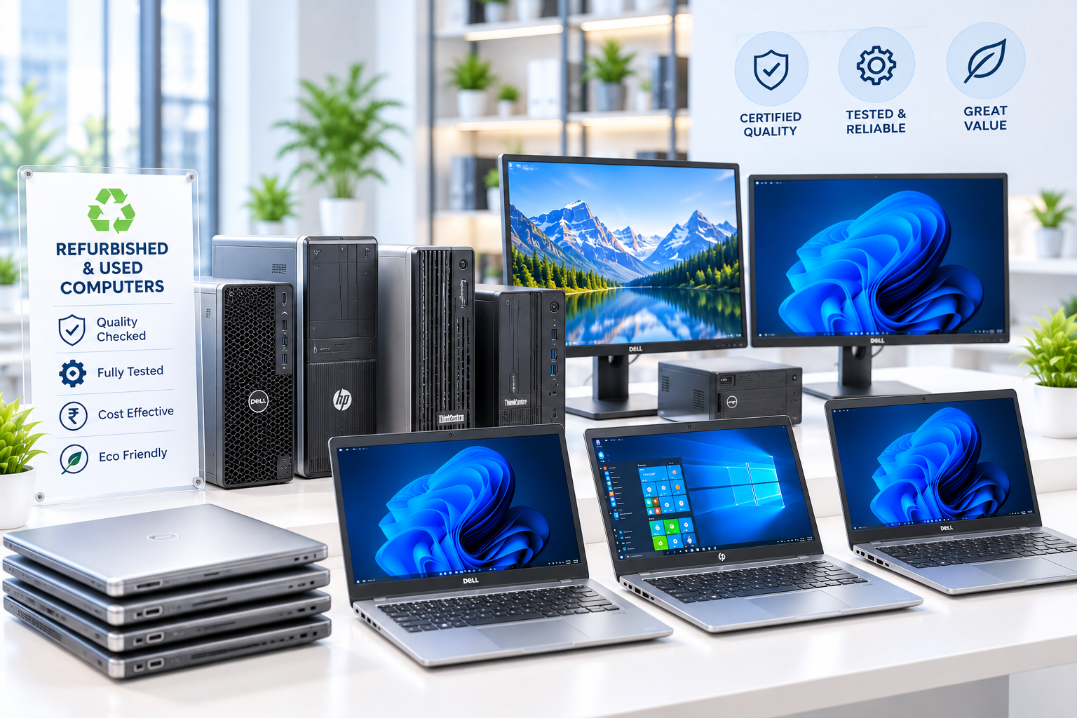 Refurbished & Used Computers