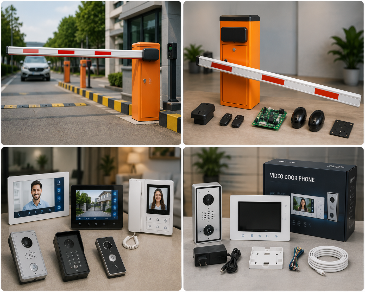 Boom Barriers & Video Door Phones